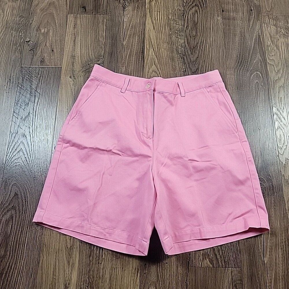 Lauren Ralph Lauren Shorts Womens 10 Pink Bermuda Chino